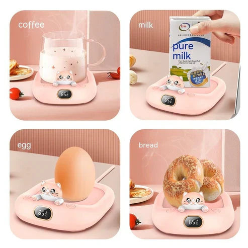 Home Office Cute Pet Constant Temperature Cup Warming Holder Winter Gadgets