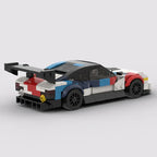 MOC Building Blocks Compatible With M4GT3 Racing Car Assembling Boys