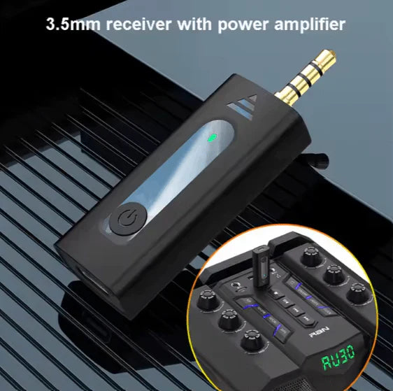 Smart Wireless Lavalier Microphone  ( UAE Delivery Time: 1-3 Days )