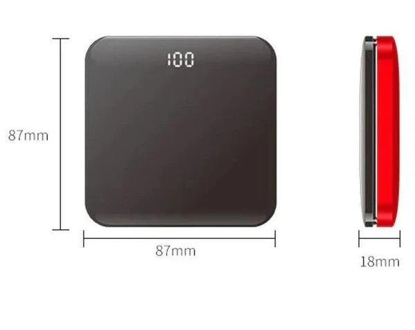 Ultra-Thin MagSafe Power Bank with LED Display ( UAE Delivery Time: 1-3 Days )